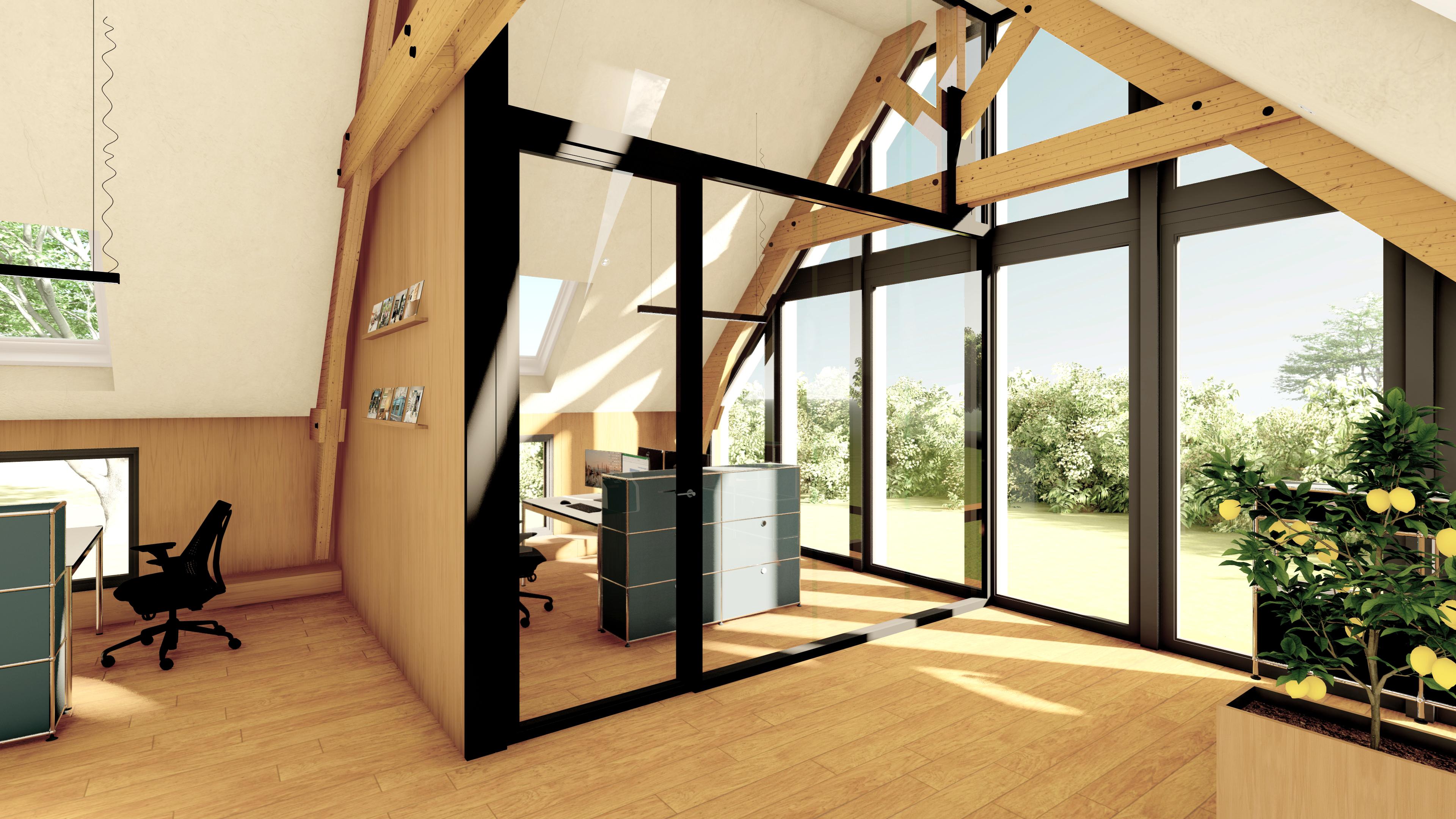 Siège social - Construction - 460m2 - Livraison prévue premier semestre 2025